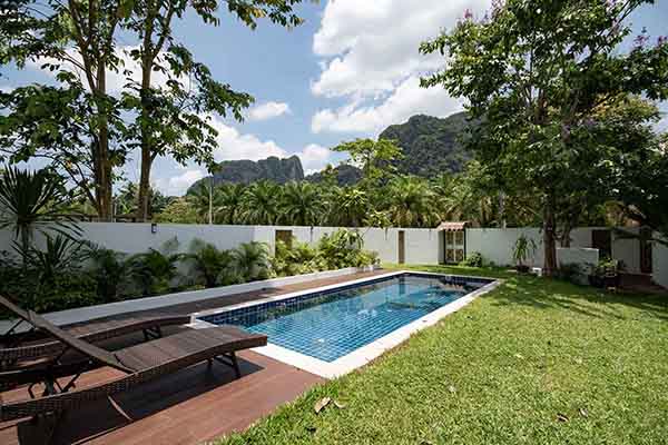 for sale - Mountain View, Three Bedroom Villa on Large Land Plot - Sai Thai, Krabi