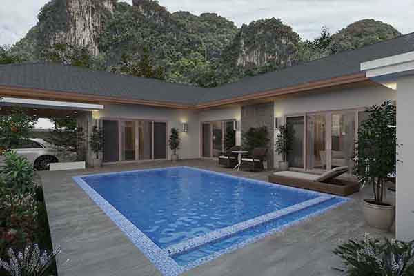 for sale - Brand New 2-Bedroom Villas with Incredible Mountain Views  - Sai Thai, Krabi