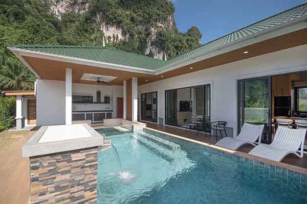 for rent - Ing Khao Valley - Mountain View, Three Bedroom Pool Villa - Khao Thong, Krabi