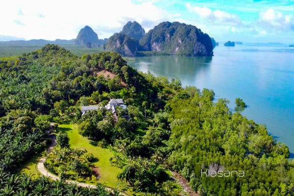 for sale - Luxury 5-Bedroom Villa on Impressive 25 Rai Oceanfront Plot - Laem Sak, Krabi