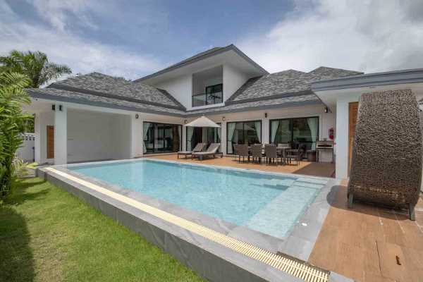 for rent - New, Four-bedroom Ao Nang Villa with 9-Meter Salt Pool - Ao Nang, Krabi
