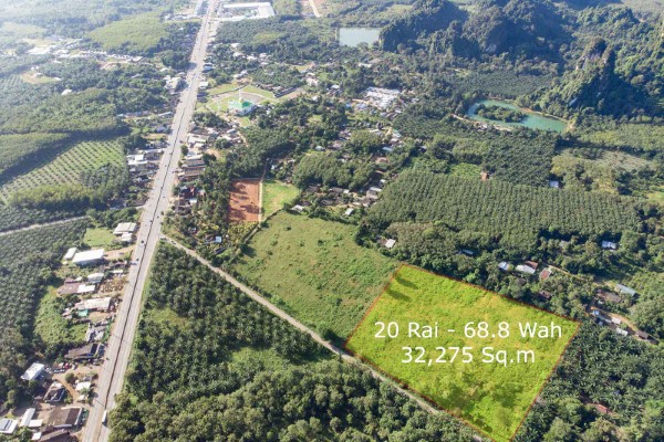 for sale - 20 Rai Land for sale close to main highway and large outlets - Krabi Town, Krabi