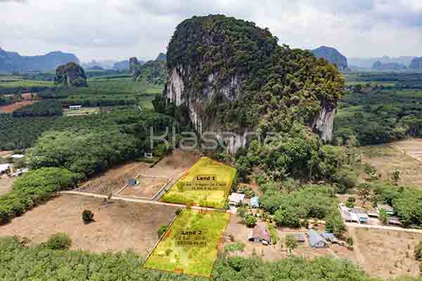 Up to 5 Rai with Buildings and the Best Mountain View - Nong Thaley, Krabi