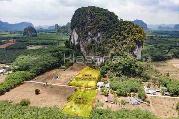 for sale - Up to 5 Rai with Buildings and the Best Mountain View - Nong Thaley, Krabi